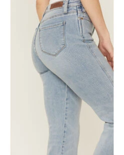 Rock & Roll Denim Women's Light Wash High Rise Stretch Bootcut Jeans -Western Cowboy Equipment Store 2000360886 450 P4