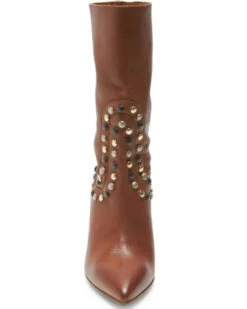 Free People Women's Dakota Heel Studded Leather Western Boots - Pointed Toe 11 Free People Women's Dakota Heel Studded Leather Western Boots - Pointed Toe -Western Cowboy Equipment Store 2000362983 200 P3