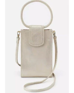 Hobo Women's Sheila Pearled Silver Crossbody