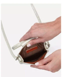 Hobo Women's Sheila Pearled Silver Crossbody 6 Hobo Women's Sheila Pearled Silver Crossbody -Western Cowboy Equipment Store 2000363065 040 P3