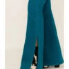 Idyllwind Women's Teal Mid Flare Jeans 1 Idyllwind Women's Teal Mid Flare Jeans -Western Cowboy Equipment Store 2000364327 443 P2
