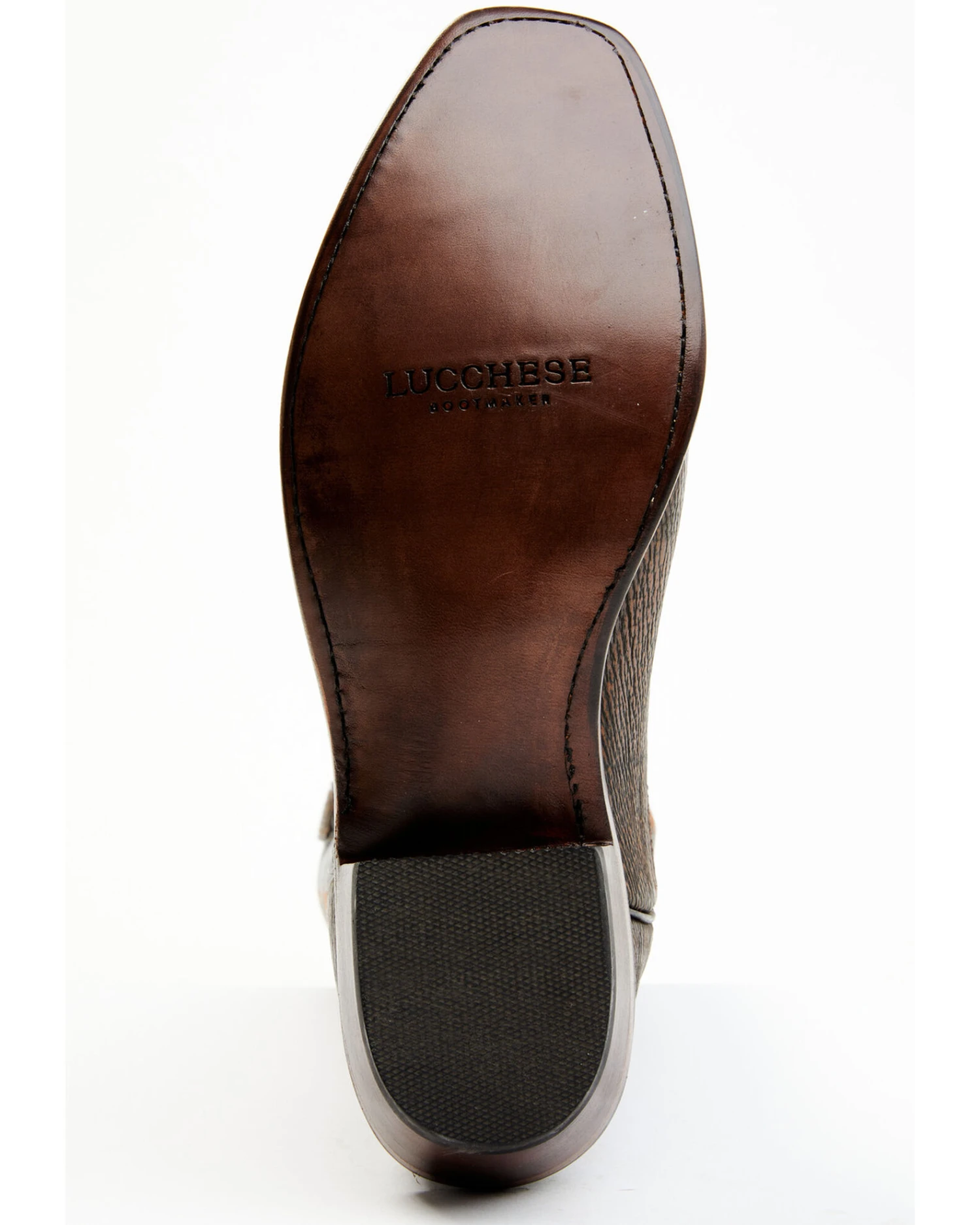 Lucchese Men's Mingus Exotic Shark Western Boots - Square Toe 7 Lucchese Men's Mingus Exotic Shark Western Boots - Square Toe - Image 5