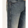 Wrangler Retro Men's Dark Knight Medium Wash Stretch Slim Straight Jeans 1 Wrangler Retro Men's Dark Knight Medium Wash Stretch Slim Straight Jeans -Western Cowboy Equipment Store 2000365064 414 P2