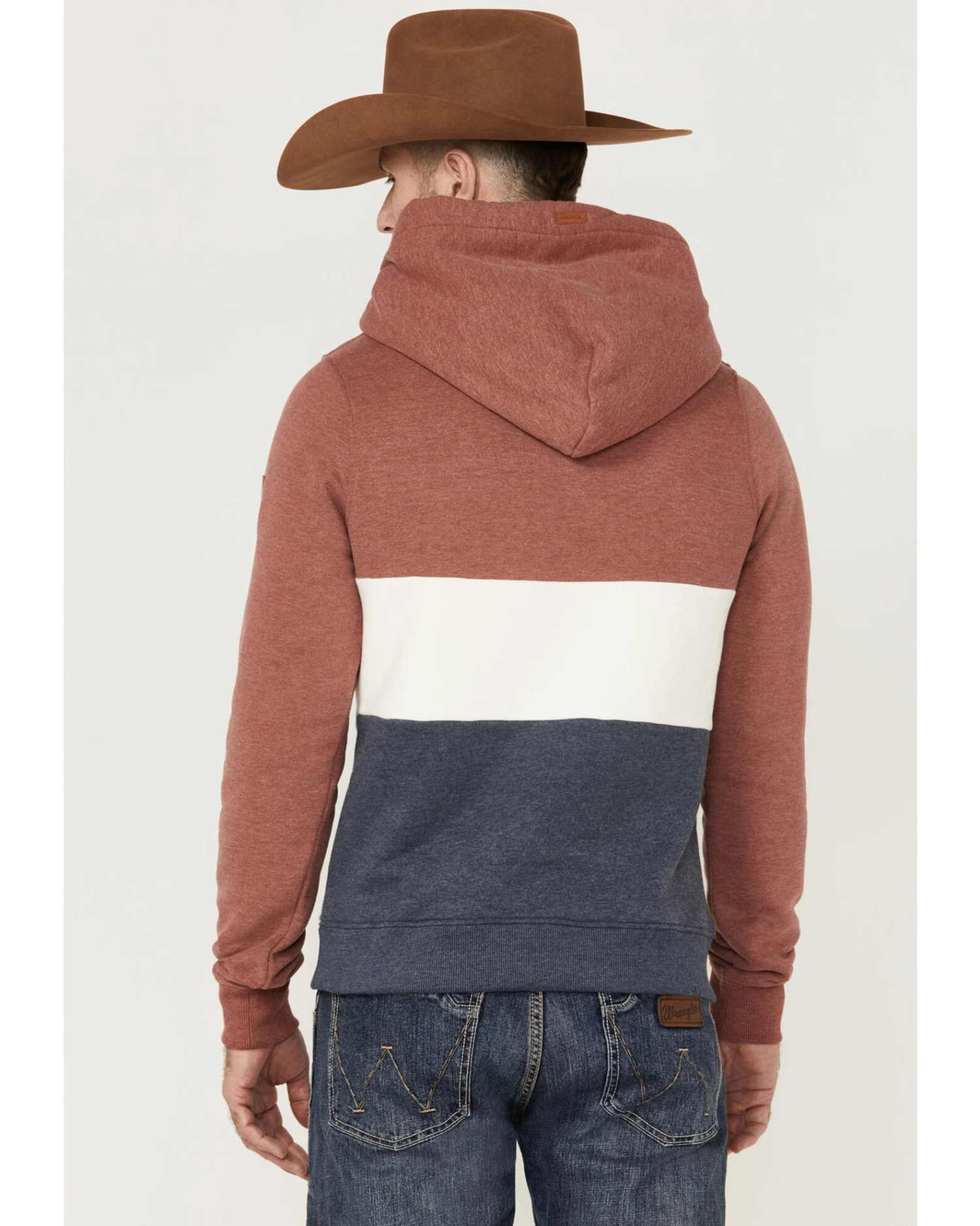 Wanakome Men's Rivera Colorblock Hooded Pullover Sweatshirt 3 Wanakome Men's Rivera Colorblock Hooded Pullover Sweatshirt