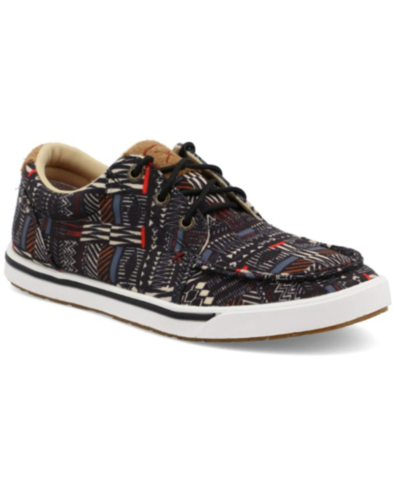 Twisted X Women's Kicks Lace Southwestern Sneaker - Moc Toe 5 Twisted X Women's Kicks Lace Southwestern Sneaker - Moc Toe - Image 3