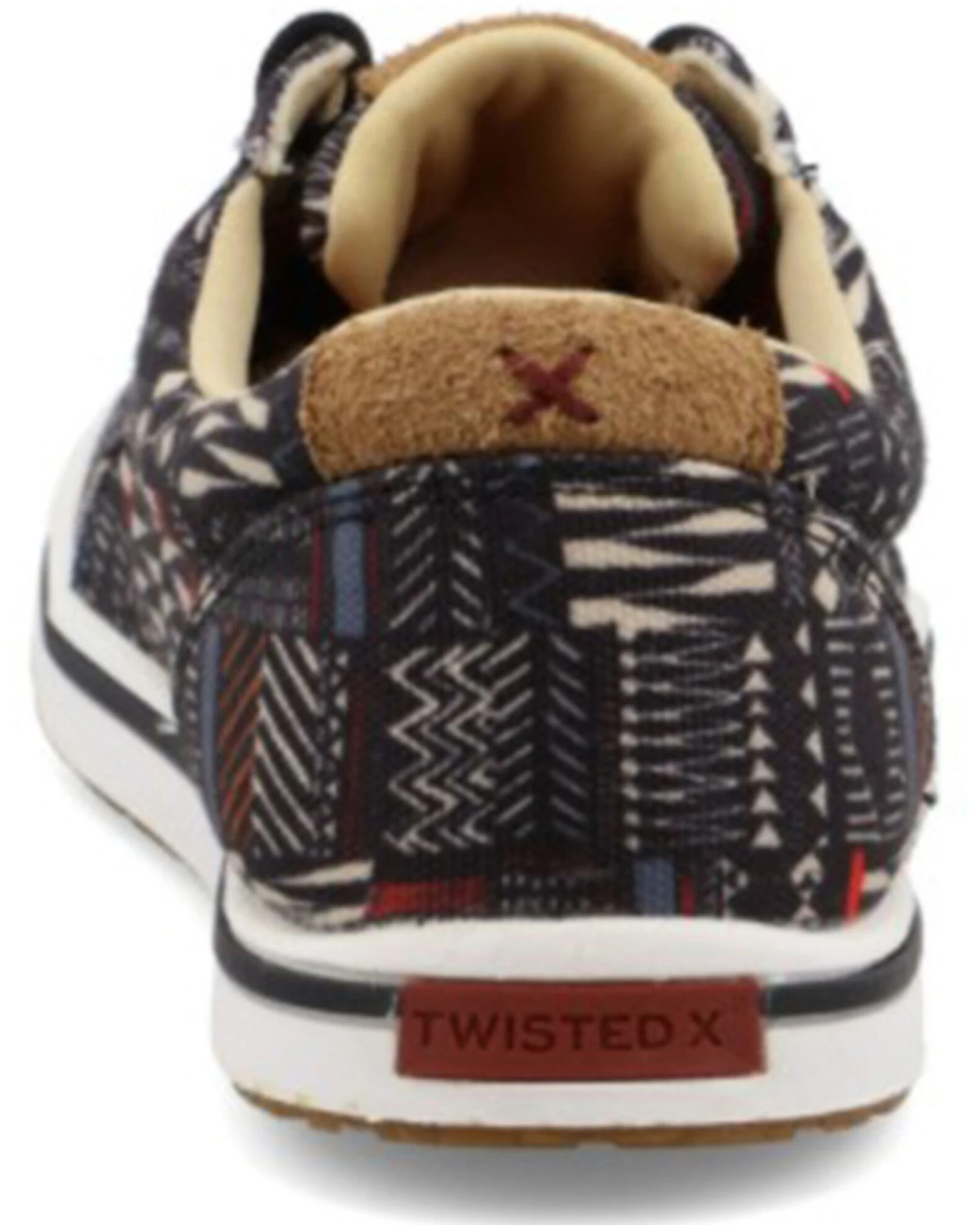 Twisted X Women's Kicks Lace Southwestern Sneaker - Moc Toe 7 Twisted X Women's Kicks Lace Southwestern Sneaker - Moc Toe - Image 5
