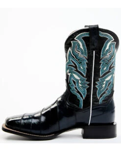 Dan Post Men's Eel Exotic Western Boots - Broad Square Toe 10 Dan Post Men's Eel Exotic Western Boots - Broad Square Toe -Western Cowboy Equipment Store 2000366810 001 P3