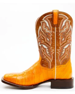 Dan Post Men's Buttercup Eel Exotic Western Boots - Broad Square Toe 14 Dan Post Men's Buttercup Eel Exotic Western Boots - Broad Square Toe -Western Cowboy Equipment Store 2000366811 200 P3