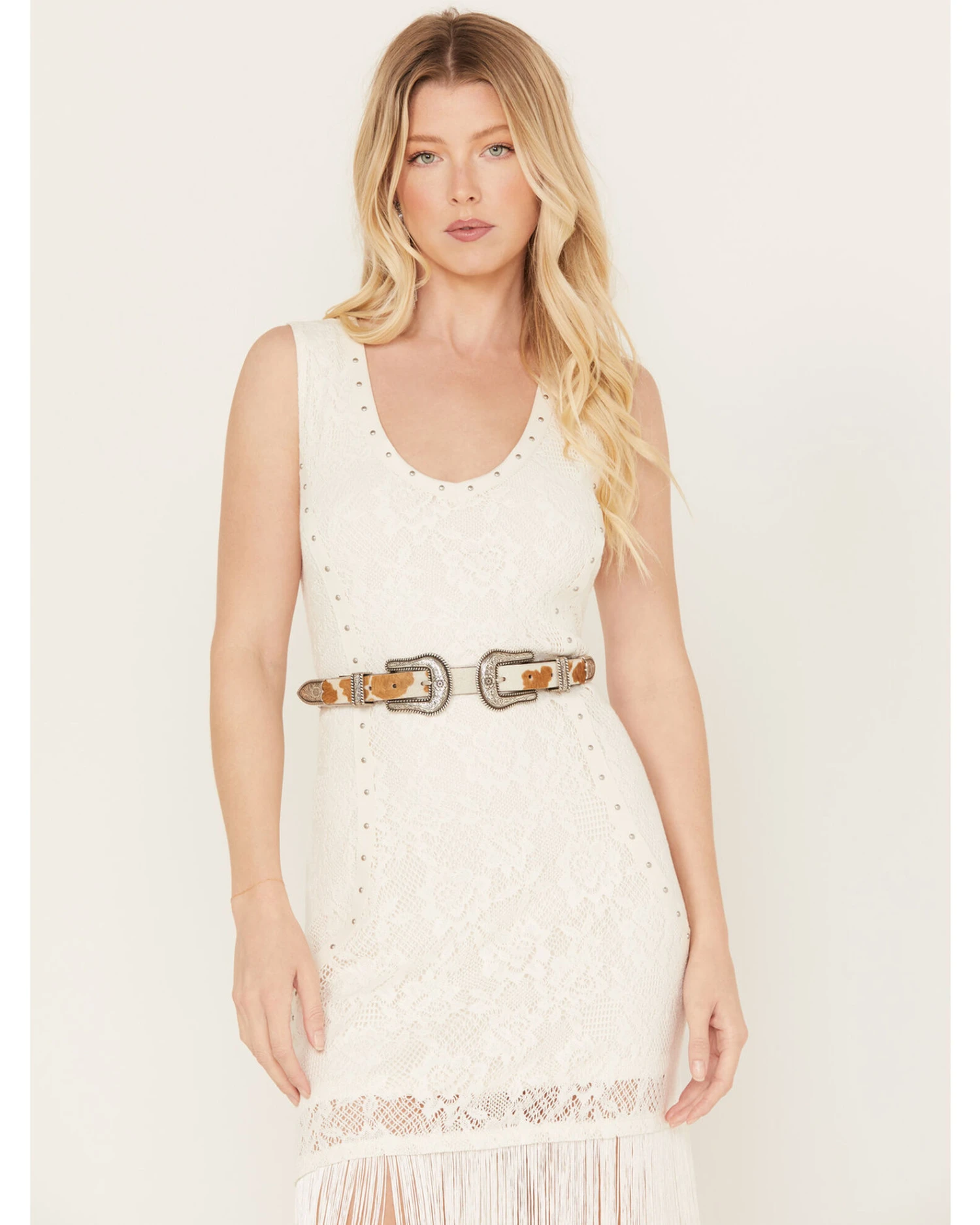 Idyllwind Women's Double Down Western Brown Cow Belt 6 Idyllwind Women's Double Down Western Brown Cow Belt - Image 4