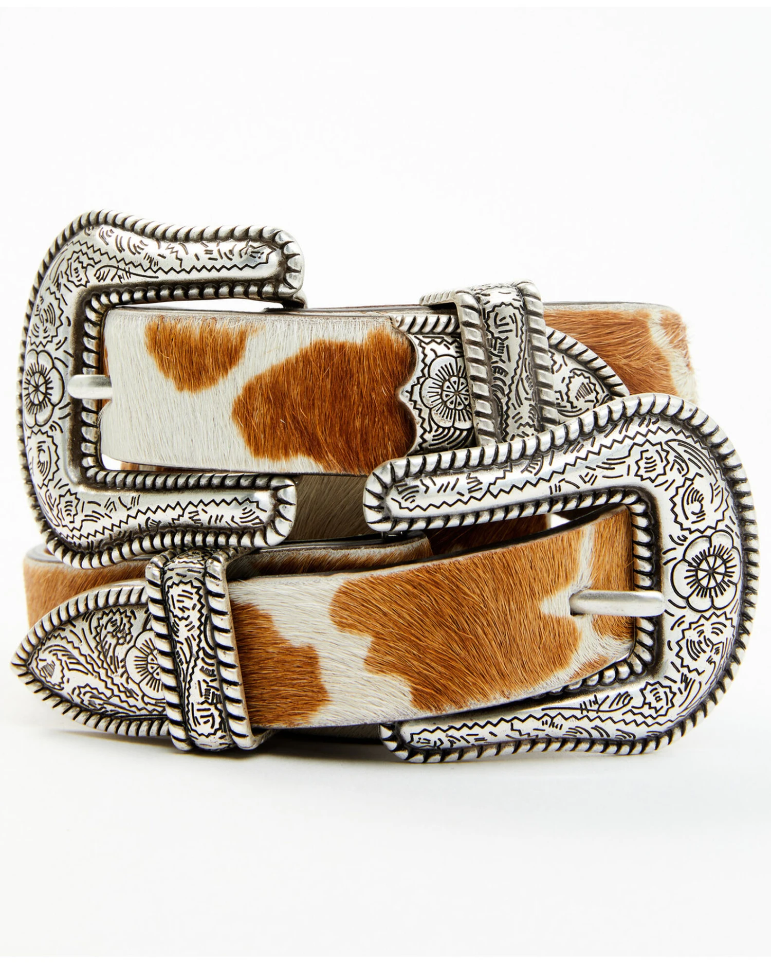 Idyllwind Women's Double Down Western Brown Cow Belt 3 Idyllwind Women's Double Down Western Brown Cow Belt