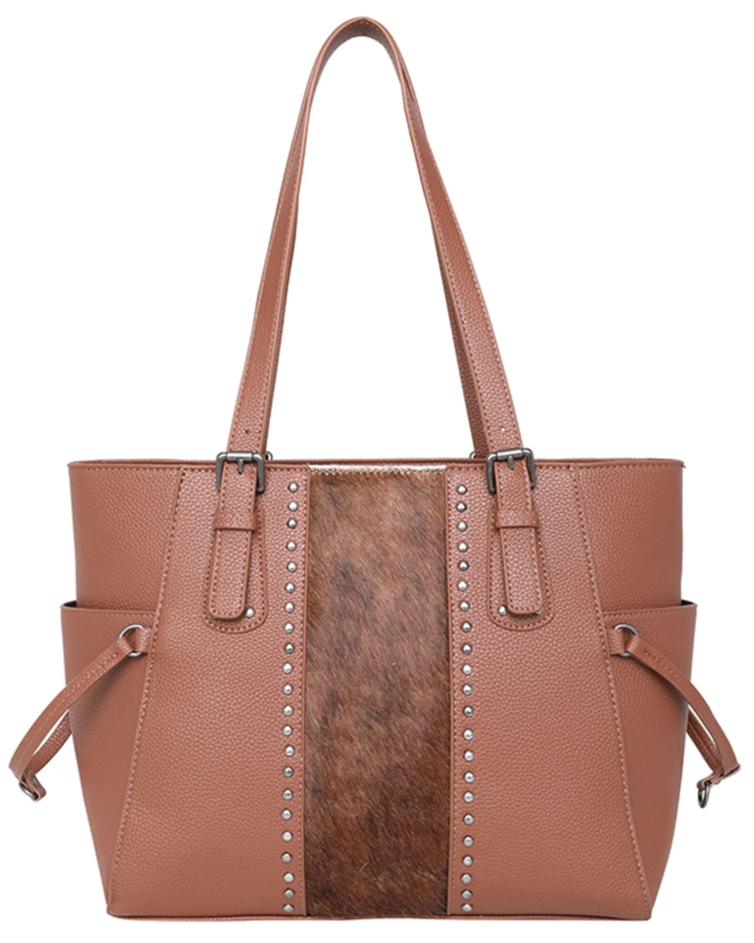 Trinity Ranch Women's Hair-On Cowhide Tote Bag 3 Trinity Ranch Women's Hair-On Cowhide Tote Bag