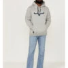 Kimes Ranch Men's TTL Heather Gray Logo Embroidered Hooded Sweatshirt 1 Kimes Ranch Men's TTL Heather Gray Logo Embroidered Hooded Sweatshirt -Western Cowboy Equipment Store 2000367375 070 P2