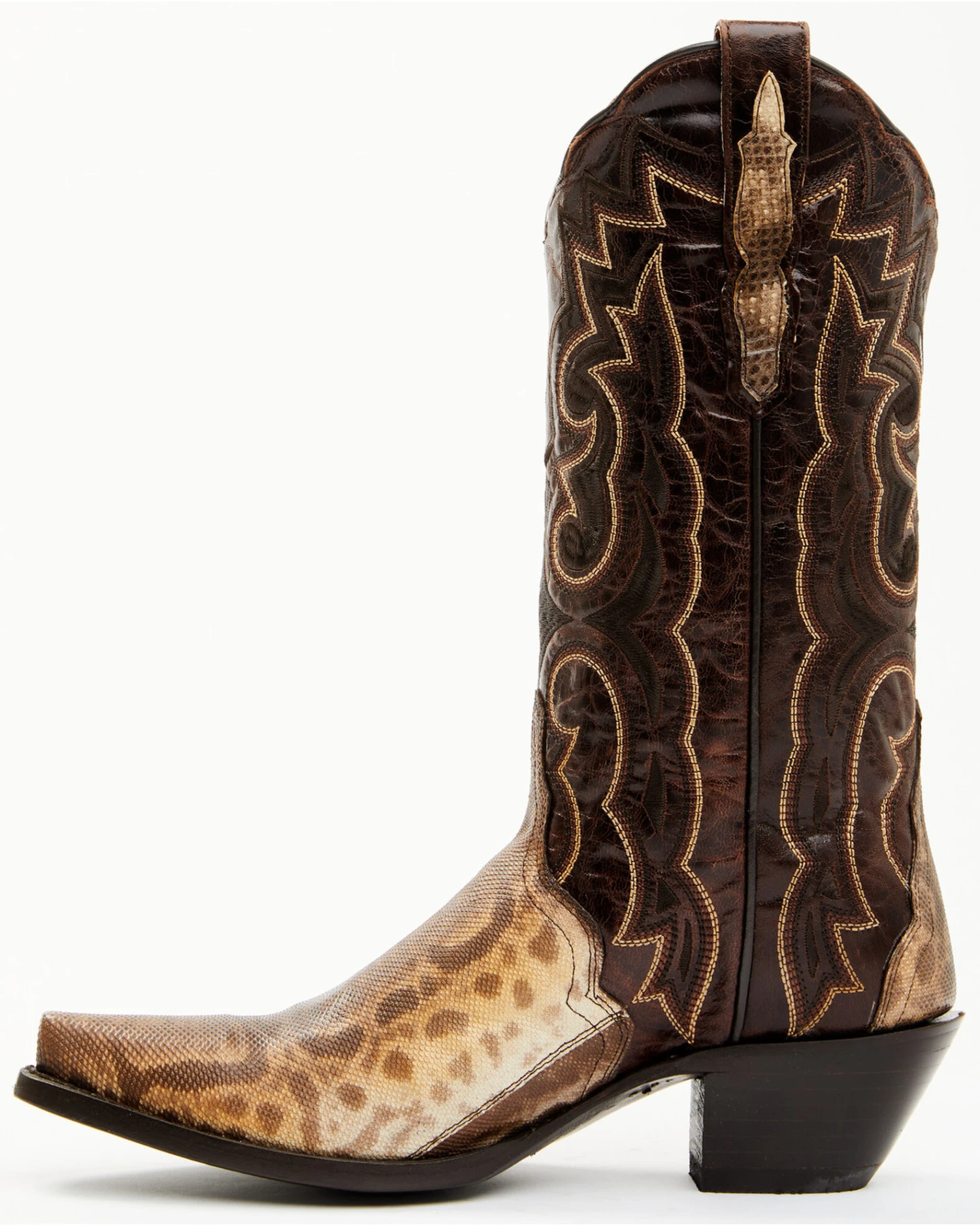 Dan Post Women's Karung Exotic Snake Western Boots - Snip Toe 9 Dan Post Women's Karung Exotic Snake Western Boots - Snip Toe - Image 7