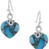 Montana Silversmiths Women's Untamable Heart Of Stone Earrings 2 Montana Silversmiths Women's Untamable Heart Of Stone Earrings -Western Cowboy Equipment Store 2000367541 040 P1