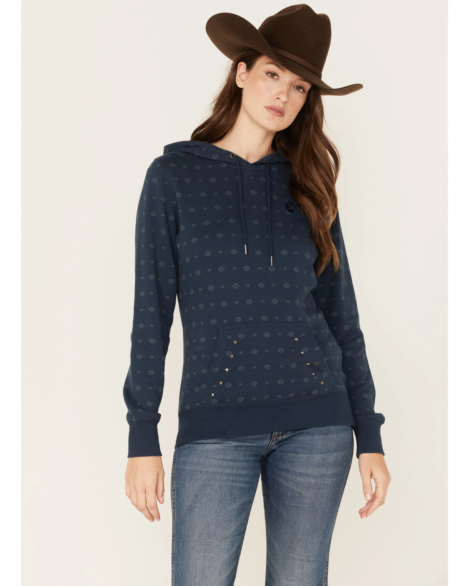 Hooey Women's Southwestern Print Mesa Hoodie 6 Hooey Women's Southwestern Print Mesa Hoodie - Image 4