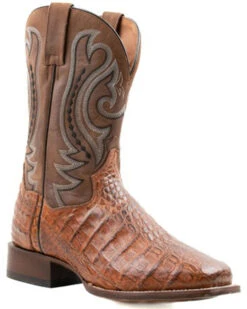 Dan Post Men's Exotic Caiman Western Boots - Broad Square Toe 12 Dan Post Men's Exotic Caiman Western Boots - Broad Square Toe -Western Cowboy Equipment Store 2000370753 235 P1