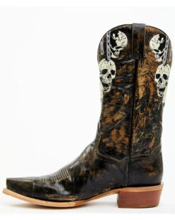 Dan Post Men's 13" Skull Face Tall Western Boot - Snip Toe 11 Dan Post Men's 13" Skull Face Tall Western Boot - Snip Toe -Western Cowboy Equipment Store 2000371041 001 P2