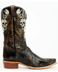 Dan Post Men's 13" Skull Face Tall Western Boot - Snip Toe 13 Dan Post Men's 13" Skull Face Tall Western Boot - Snip Toe -Western Cowboy Equipment Store 2000371041 001 P3