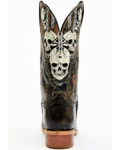 Dan Post Men's 13" Skull Face Tall Western Boot - Snip Toe 12 Dan Post Men's 13" Skull Face Tall Western Boot - Snip Toe -Western Cowboy Equipment Store 2000371041 001 P5