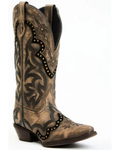 Laredo Women's Skyla Floral Studded Western Performance Boots - Snip Toe 15 Laredo Women's Skyla Floral Studded Western Performance Boots - Snip Toe -Western Cowboy Equipment Store 2000371067 201 P1