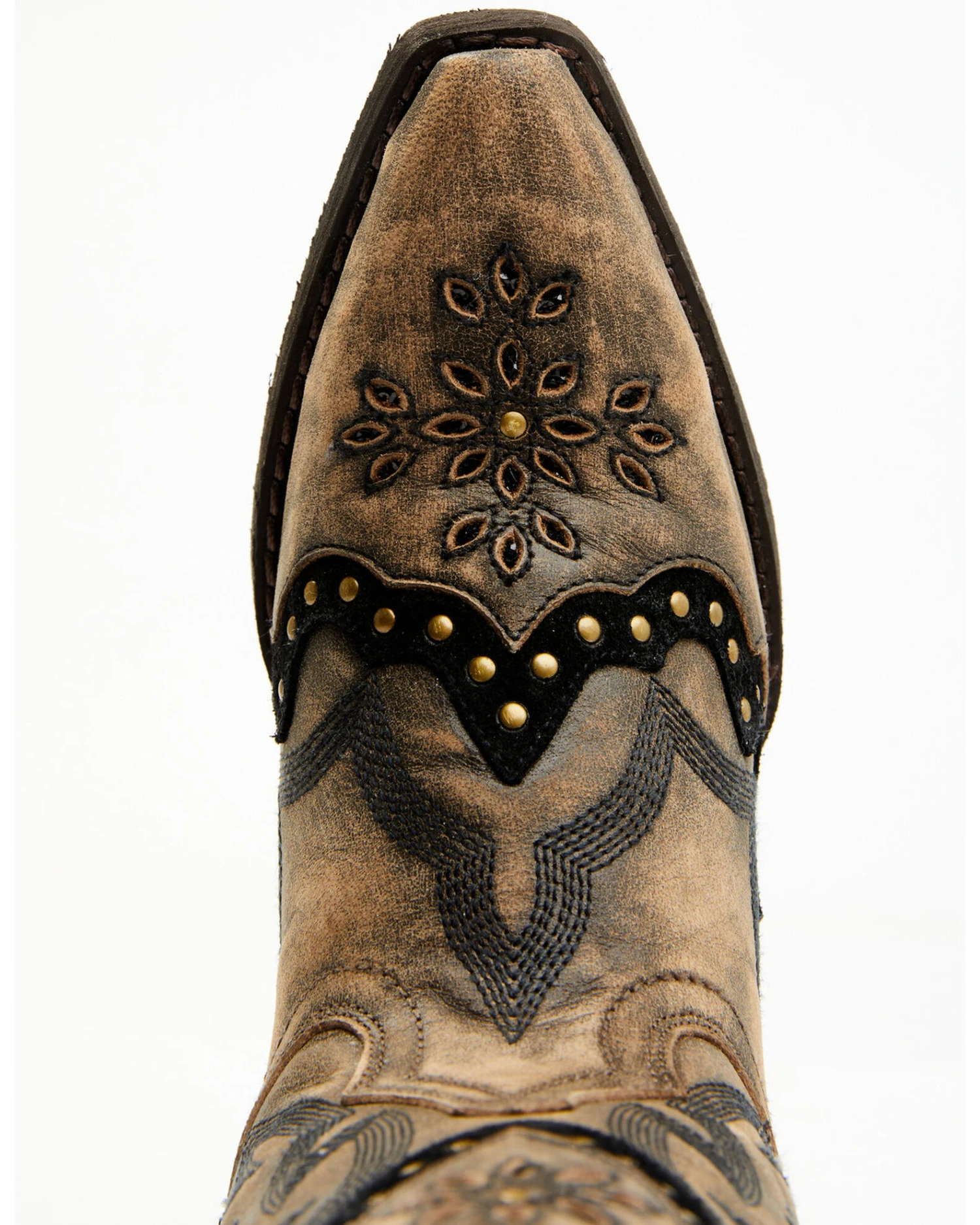 Laredo Women's Skyla Floral Studded Western Performance Boots - Snip Toe 4 Laredo Women's Skyla Floral Studded Western Performance Boots - Snip Toe - Image 2