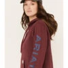 Ariat Women's Rebar Logo Sleeve Graphic Work Hooded Sweatshirt 1 Ariat Women's Rebar Logo Sleeve Graphic Work Hooded Sweatshirt -Western Cowboy Equipment Store 2000372132 603 P2