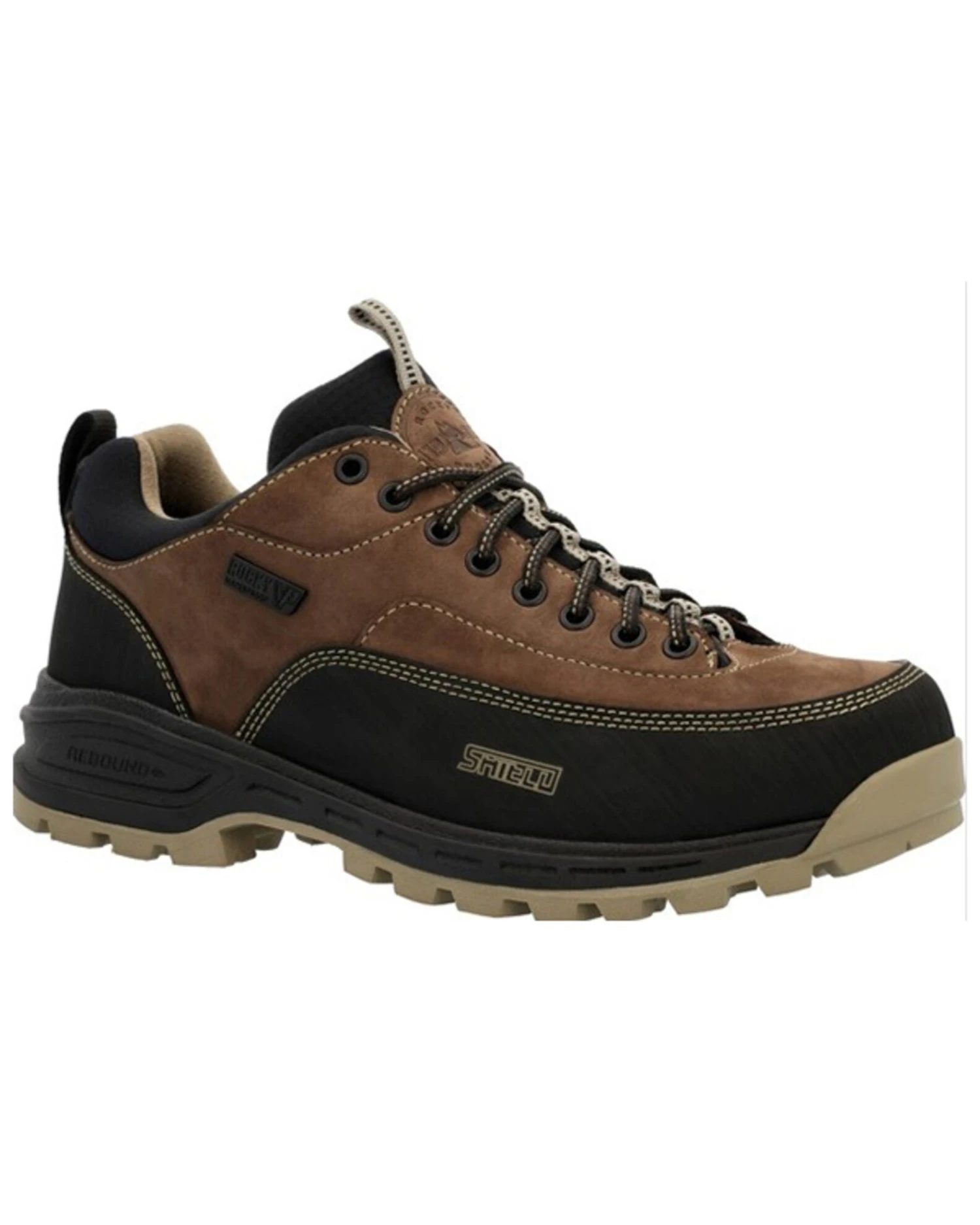 Rocky Men's Mountain Stalker Pro Waterproof Lace-Up Hiking Work Oxford Shoes - Round Toe 3 Rocky Men's Mountain Stalker Pro Waterproof Lace-Up Hiking Work Oxford Shoes - Round Toe