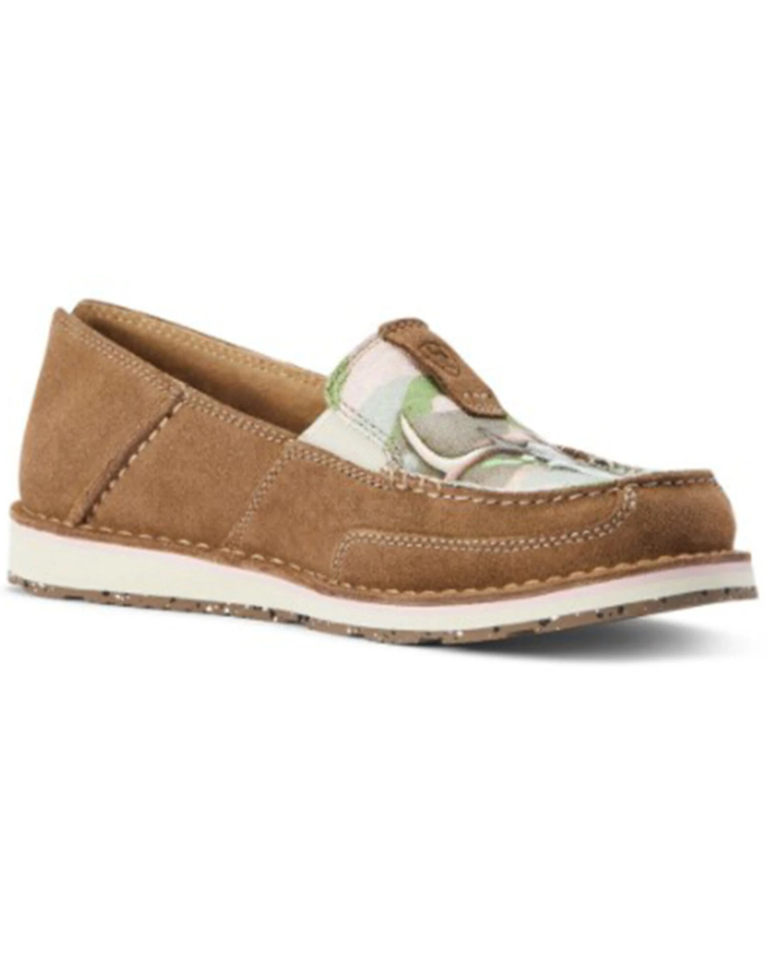 Ariat Women's Doe Camo Print Slip-On Casual Cruiser - Moc Toe 5 Ariat Women's Doe Camo Print Slip-On Casual Cruiser - Moc Toe - Image 3