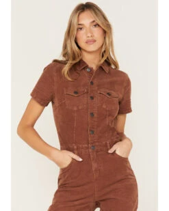 Cleo + Wolf Women's Corduroy Jumpsuit 10 Cleo + Wolf Women's Corduroy Jumpsuit -Western Cowboy Equipment Store 2000373298 201 P4