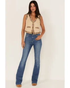Idyllwind Women's Embroidered Floral Suede Vest 11 Idyllwind Women's Embroidered Floral Suede Vest -Western Cowboy Equipment Store 2000373626 280 P3