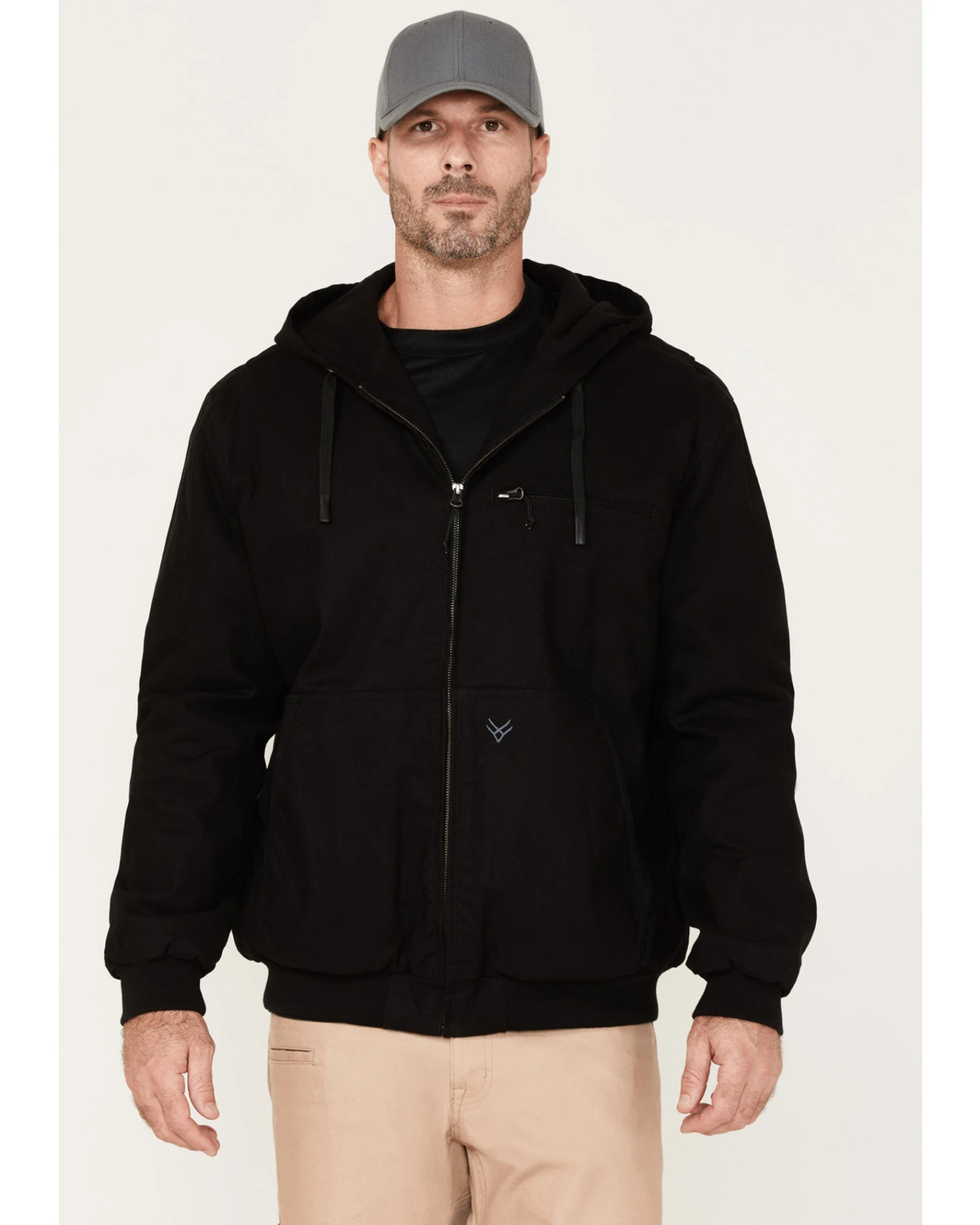 Hawx Men's Pro Hooded Bomber Jacket 3 Hawx Men's Pro Hooded Bomber Jacket