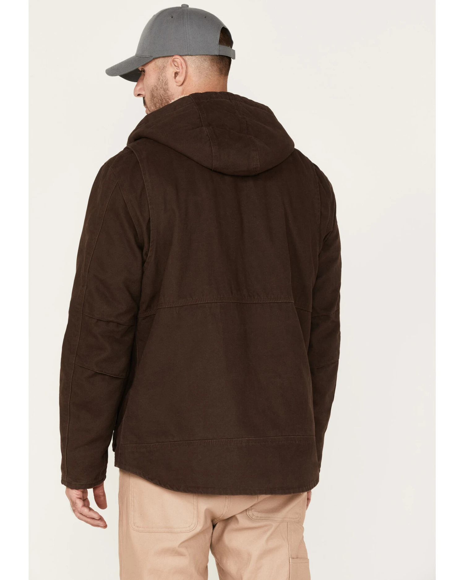 Hawx Men's Weathered Sherpa Lined Jacket 3 Hawx Men's Weathered Sherpa Lined Jacket