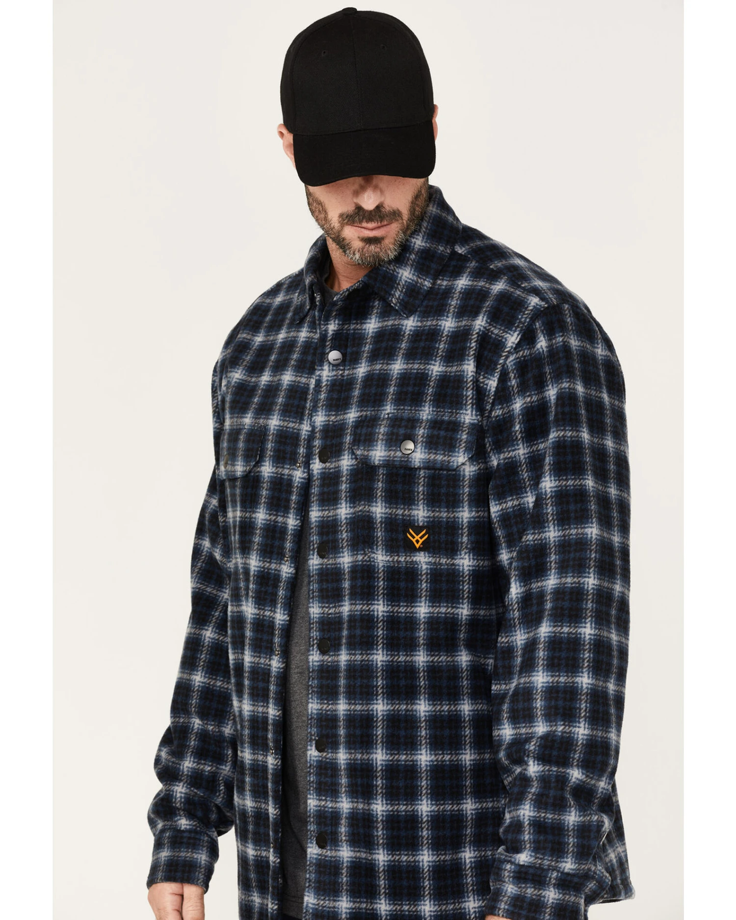 Hawx Men's Polar Fleece Shirt Jacket 3 Hawx Men's Polar Fleece Shirt Jacket