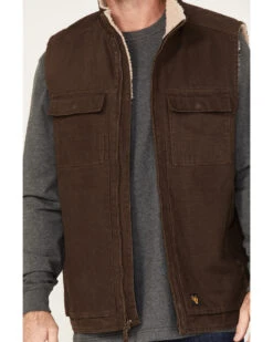 Hawx Men's Weathered Sherpa Lined Work Vest - Big & Tall 7 Hawx Men's Weathered Sherpa Lined Work Vest - Big & Tall -Western Cowboy Equipment Store 2000373752 201 P3