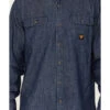 Hawx Men's Denim Work Shirt - Big & Tall 2 Hawx Men's Denim Work Shirt - Big & Tall -Western Cowboy Equipment Store 2000373798 402 P3
