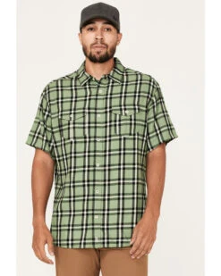 Brothers & Sons Men's Casual Plaid Short Sleeve Button Down Western Shirt 8 Brothers & Sons Men's Casual Plaid Short Sleeve Button Down Western Shirt -Western Cowboy Equipment Store 2000373895 330 P1