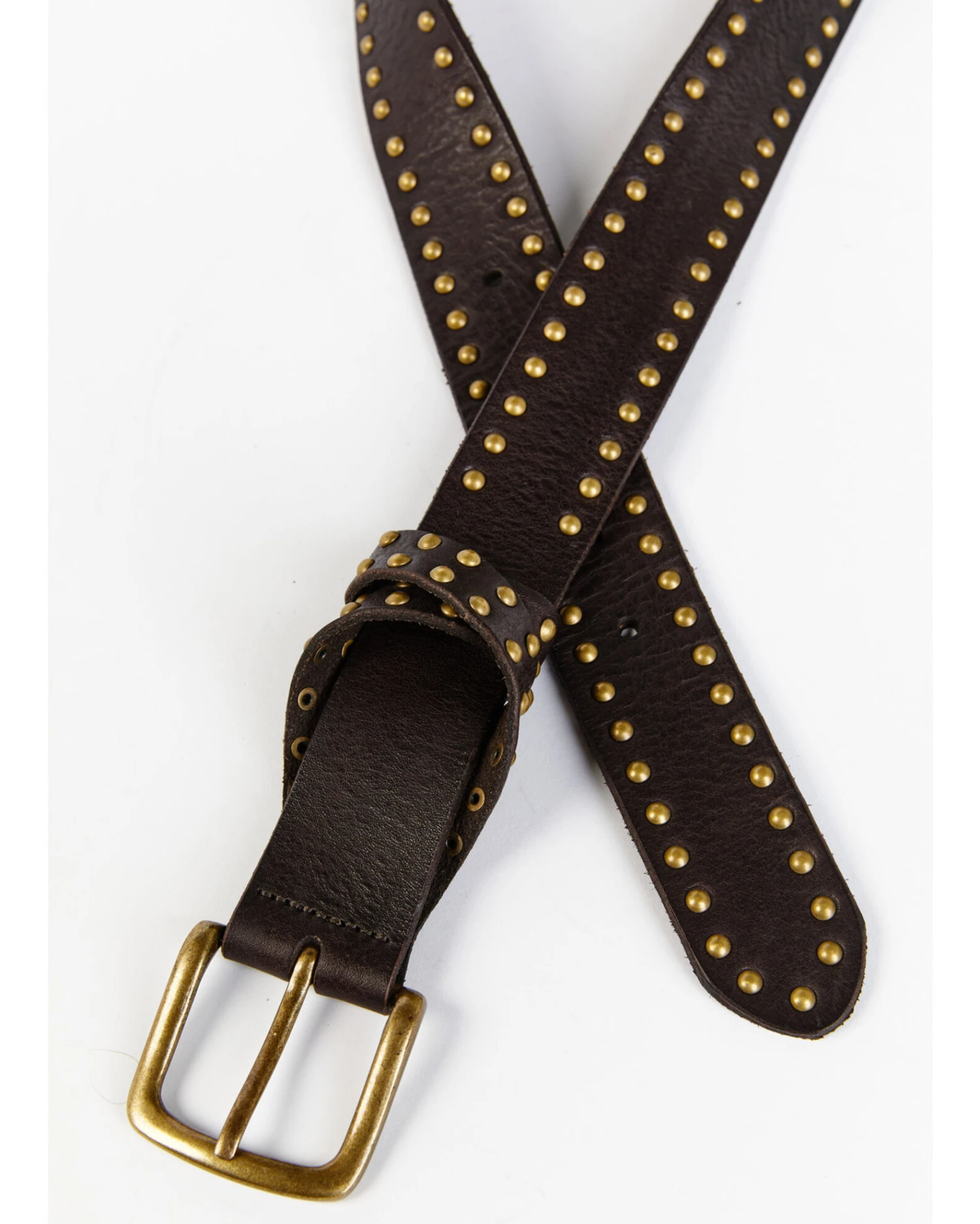 Cleo + Wolf Women's Studded Criss-Cross Keeper Vintage Belt 4 Cleo + Wolf Women's Studded Criss-Cross Keeper Vintage Belt - Image 2
