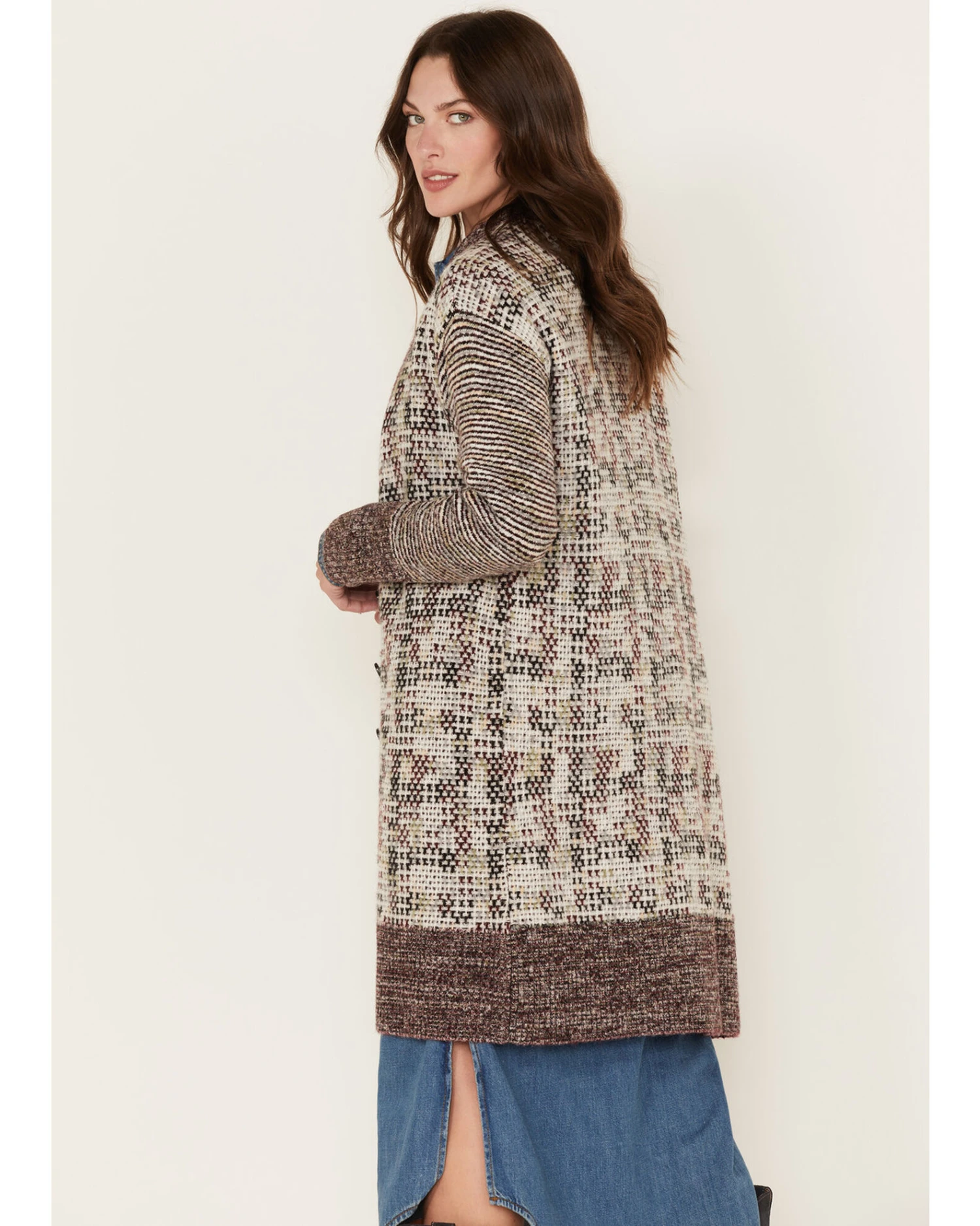 Cleo + Wolf Women's Knit Midi Cardigan 4 Cleo + Wolf Women's Knit Midi Cardigan - Image 2