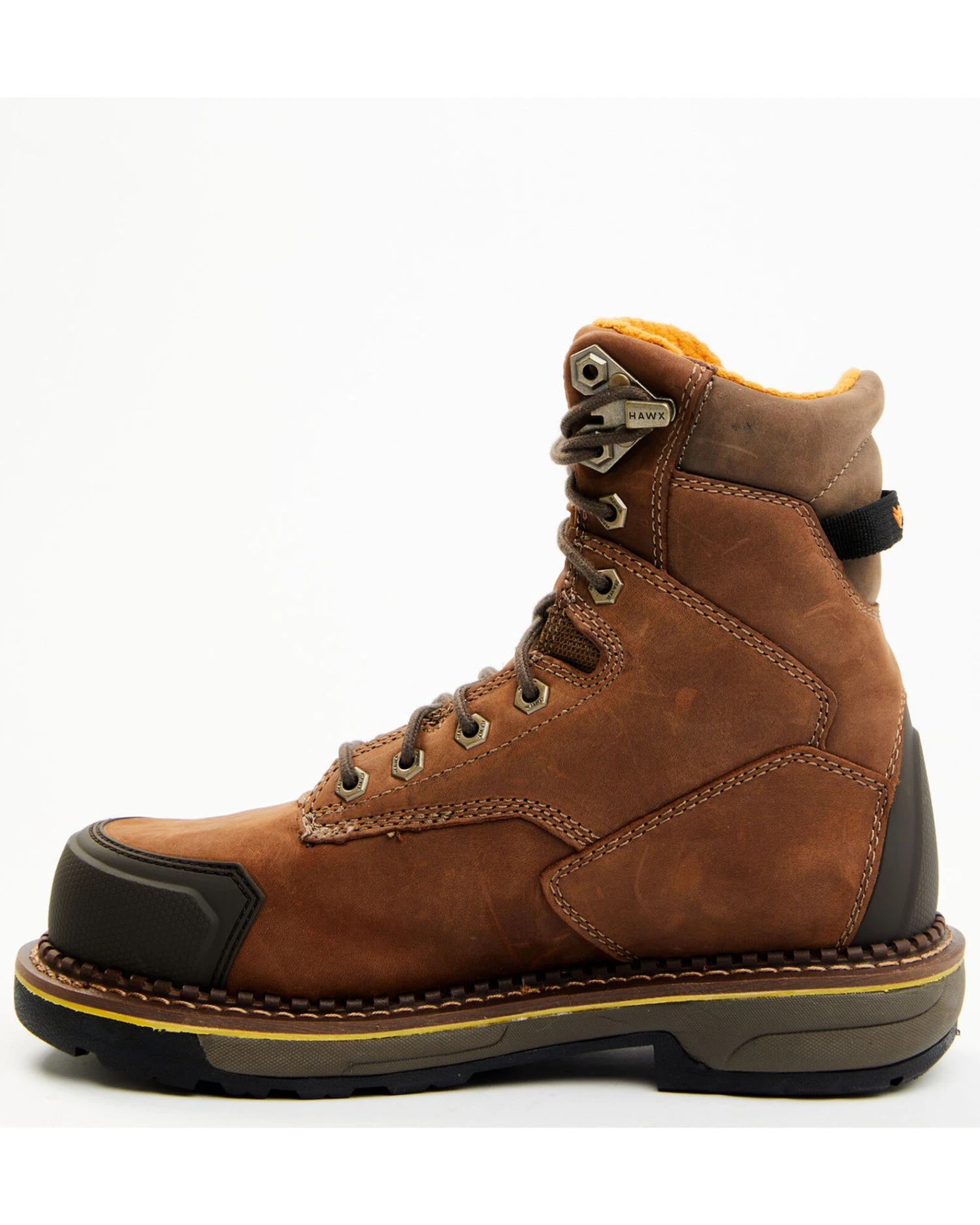 Hawx Men's 8" Internal Metguard Work Boots - Composite Toe 3 Hawx Men's 8" Internal Metguard Work Boots - Composite Toe