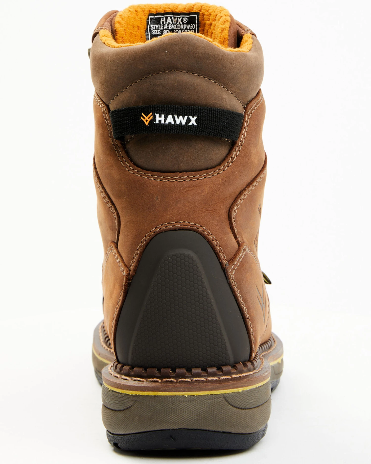 Hawx Men's 8" Internal Metguard Work Boots - Composite Toe 8 Hawx Men's 8" Internal Metguard Work Boots - Composite Toe - Image 6