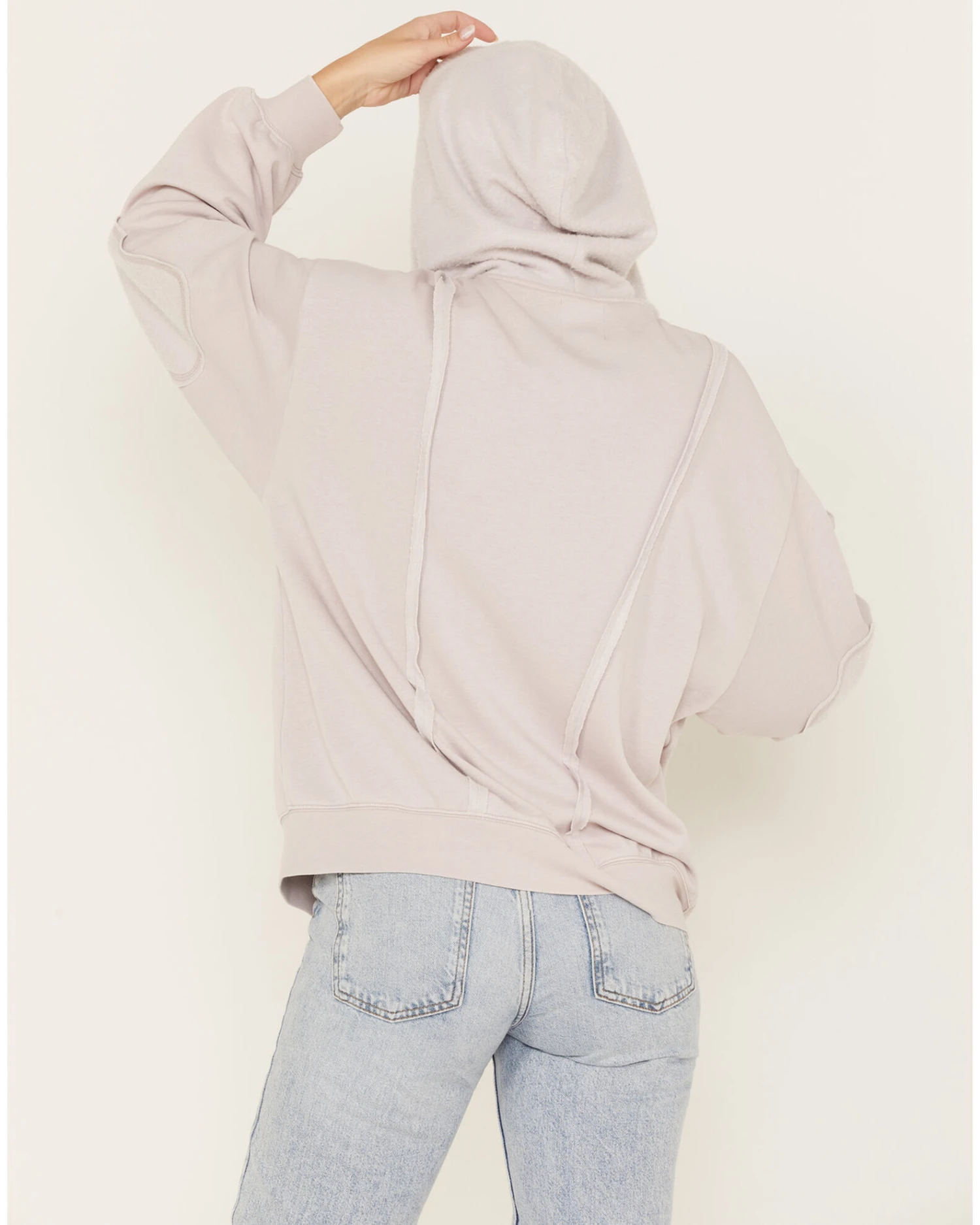 Cleo + Wolf Women's Seamed Zip Hoodie 3 Cleo + Wolf Women's Seamed Zip Hoodie