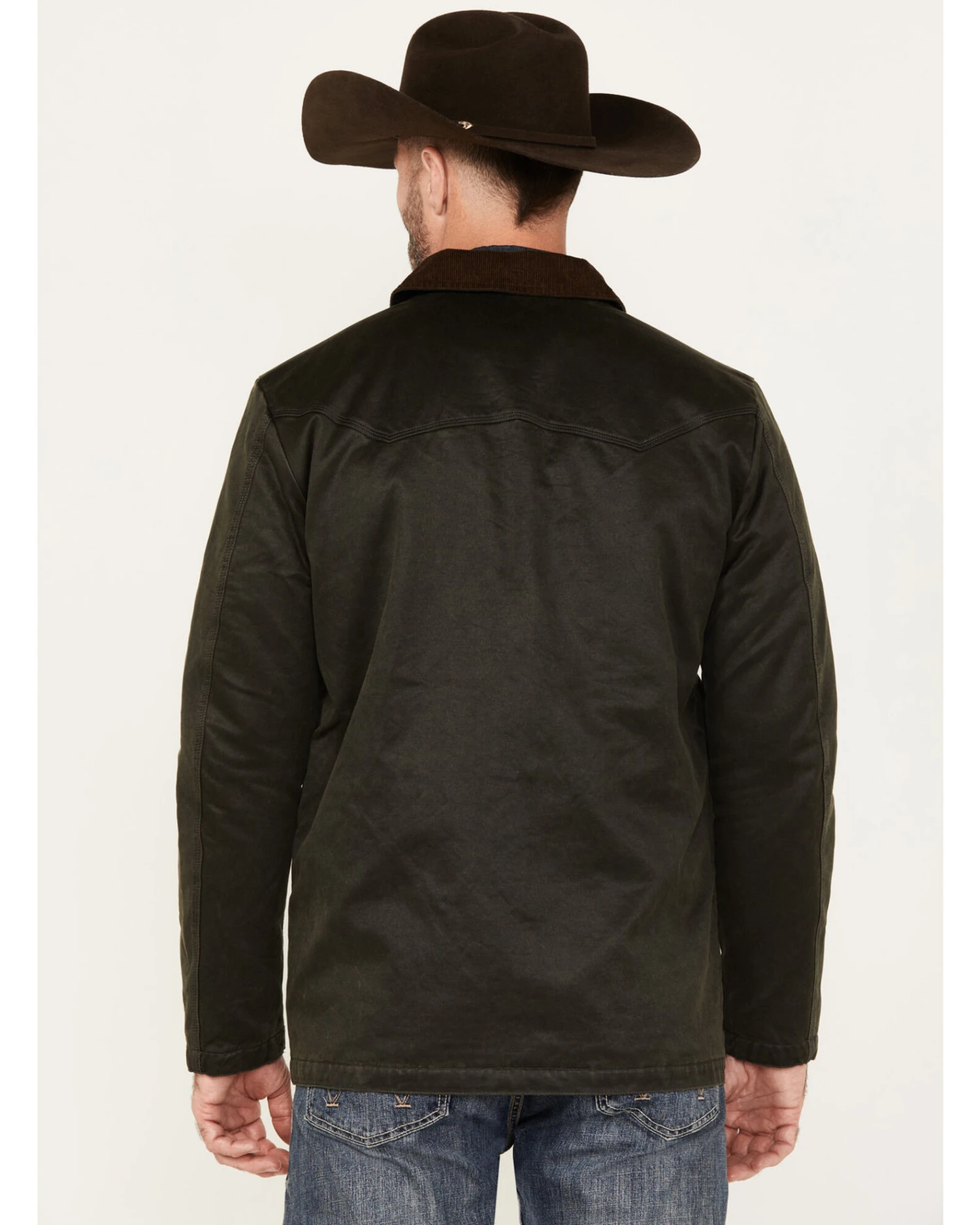 Cody James Men's Mansfield Oilskin Field Coat 6 Cody James Men's Mansfield Oilskin Field Coat - Image 4