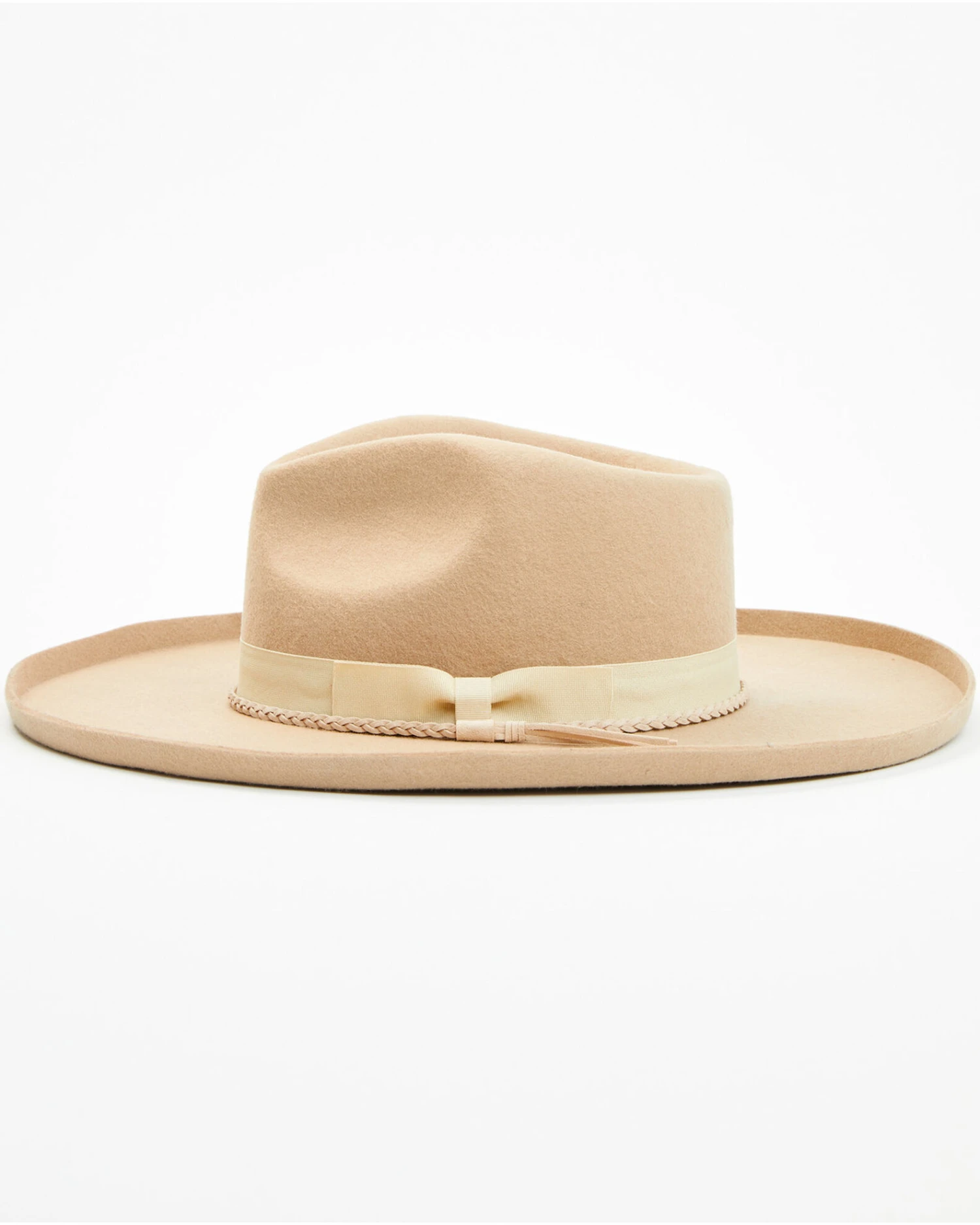 Shyanne Women's Ribbon Wool Felt Fashion Western Hat 4 Shyanne Women's Ribbon Wool Felt Fashion Western Hat - Image 2