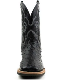 Dan Post Men's Exotic Ostrich Full Quill Western Boots - Broad Square Toe 15 Dan Post Men's Exotic Ostrich Full Quill Western Boots - Broad Square Toe -Western Cowboy Equipment Store 2000375988 001 P4