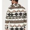 Powder River Outfitters Men's 1/4 Zip Southwestern Print Hooded Sweatshirt 1 Powder River Outfitters Men's 1/4 Zip Southwestern Print Hooded Sweatshirt -Western Cowboy Equipment Store 2000376230 101 P4