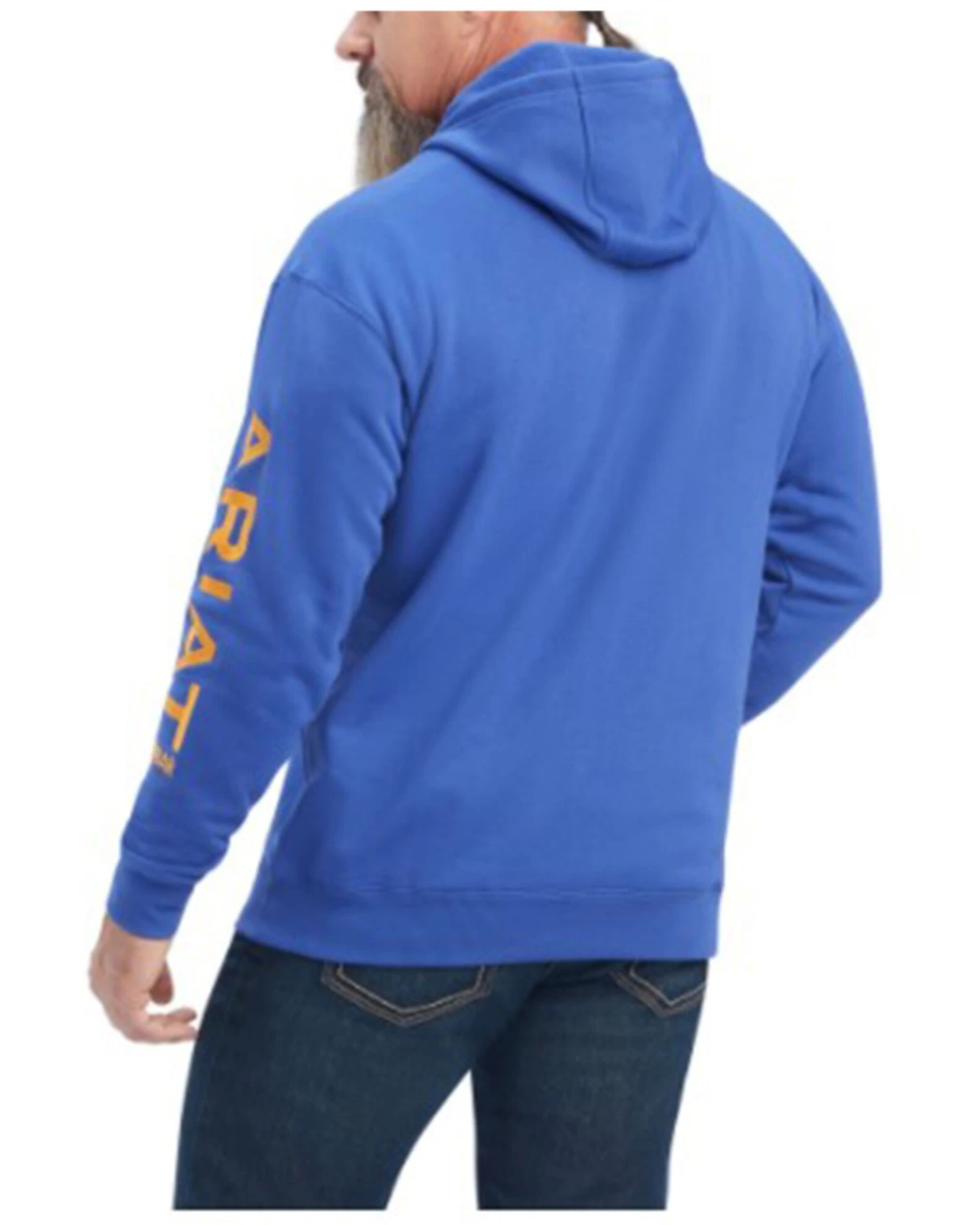 Ariat Men's Rebar Logo Sleeve Graphic Hooded Work Sweatshirt 3 Ariat Men's Rebar Logo Sleeve Graphic Hooded Work Sweatshirt