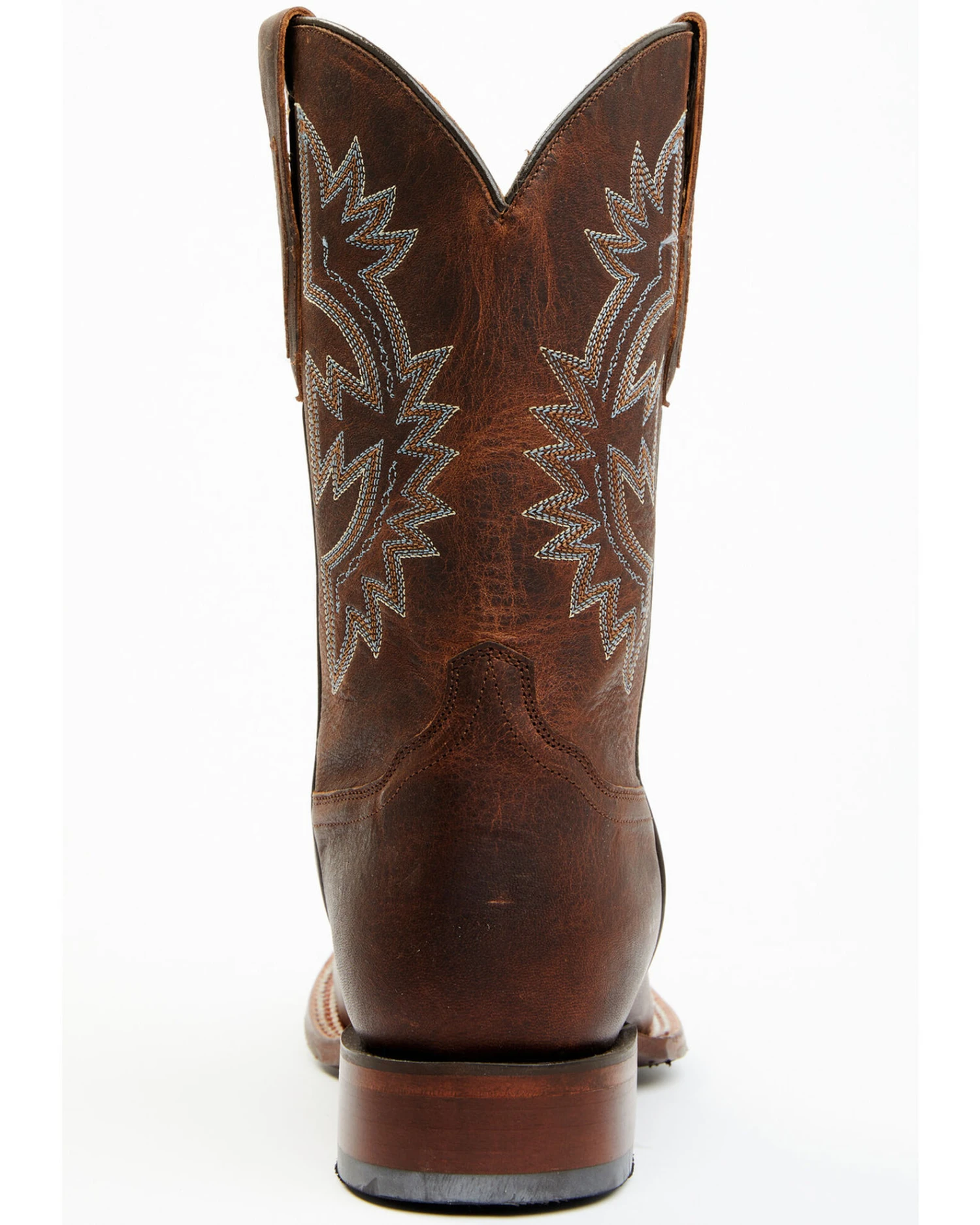 Cody James Men's Walnut Western Boots - Broad Square Toe 3 Cody James Men's Walnut Western Boots - Broad Square Toe