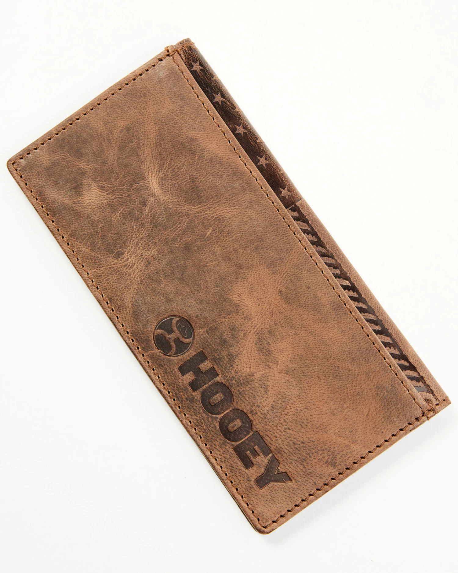 Hooey Men's Brown Liberty Rope Embossed Rodeo Wallet 5 Hooey Men's Brown Liberty Rope Embossed Rodeo Wallet - Image 3