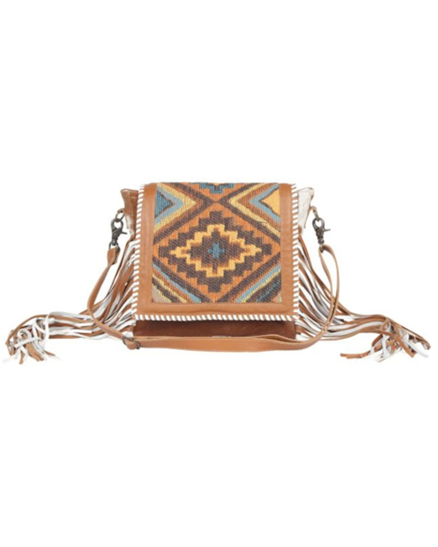Myra Bag Women's Boho Chic Style Hair-On Hide Bag 4 Myra Bag Women's Boho Chic Style Hair-On Hide Bag - Image 2
