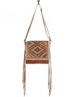 Myra Bag Women's Boho Chic Style Hair-On Hide Bag